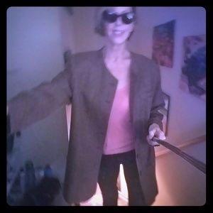 Jennifer Moore Bulgarian Wool/ Acetate Coat